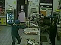 Thief Robs Store With Giant Stick