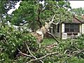 Severe weather causes damage in Chicago area