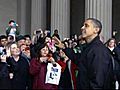 Obama Touts Budget Deal At Lincoln Memorial