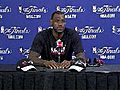 LeBron James talks about emotions during the games