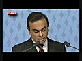 Renault : discours Carlos Ghosn (résultats 2008 et avenir)