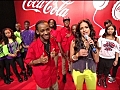 106 &amp; Park: W.O.W Coke Red Room