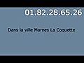 Plombier Marnes La Coquette - Tél : 01.82.28.65.26. Deplacement  Marnes La Coquette.