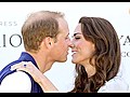 Video: Kate Gives William Victory Smooch