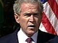 Bush On Wall Street’s Woes