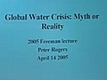 2005 Freeman Lecture: 