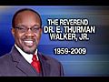 Don Harris celebrates the life of Dr. E. Thurman Walker