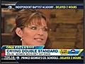 Palin on Boehner’s tears: Double standard