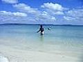 Spearing a crab at Bawaka NT Australia