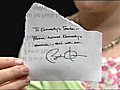 Obama writes excuse note for Wisconsin student