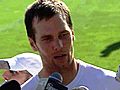 Brady pleased with camp - so far