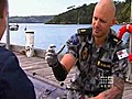 Navy diver returns after shark attack