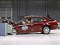 2010 Hyundai Genesis IIHS Frontal Crash Test