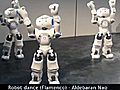 Aldebaran Nao Robot Dance at CeBIT 2011