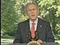Bush: «Prese misure straordinarie»