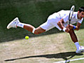 Wimbledon: 2011: Jo-Wilfried Tsonga v Novak Djokovic
