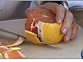 How To Peel A Grapefruit