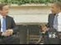 Obama,  Cameron Present United Front To Press