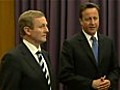 David Cameron meets Irish PM Enda Kenny