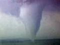 Massive twister touches down