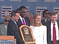 Dawson Inducted in Cooperstown