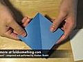 How to Make an Origami Moon and Star (Eight Point Star)