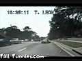 Wheelie Crash In Front Of Cop Fail