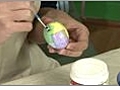 Decorating Easter Eggs with Decoupage