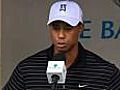 Tiger Woods speaks about his divorce