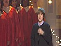 Justin Bieber Singing for President Obama Someday at Christmas