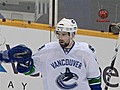 Canucks goal: Dan Hamhuis