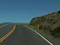 Royalty Free Stock Video HD Footage View From the Front Window,  Travelling on the Road at Haleakala Crater in Maui, Hawaii