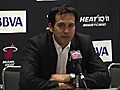 Erik Spoelstra talks about beating the Lakers