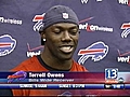 Owens Works Out with Bills