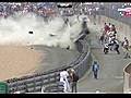 Les 24 heures du Mans : accident spectaculaire