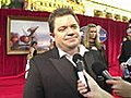 Ratatouille Premiere - Patton Oswalt and John Ratzenberger