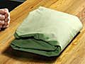 Folding a Fitted Sheet