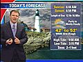 0/22/09: NECN weather forecast,  9am