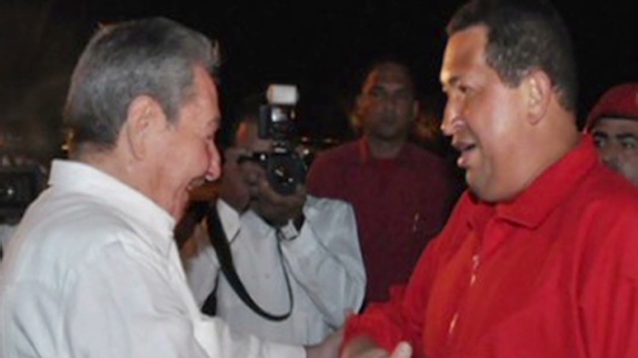 Hugo Chavez back in Cuba