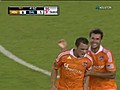 GOAL: Weaver finishes early cross