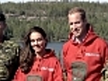 Will and Kate show off their camping skills