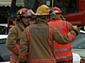 Fire rips through shopping centre