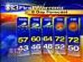 Meteorologist Tim Williams' 11:30 a.m. Forecast