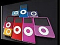 Pink iPod Nano mp3 Player