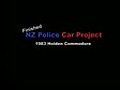 1983 New Zealand Police Car