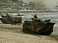 South Korea stages massive military drill