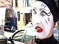 Stephanie Pantomime végétarien en Irlande ;) - mode Marcel Marceau