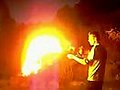 Super Soaker flame thrower