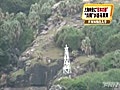 尖閣諸島南小島に上陸した沖縄石垣市議が撮影した映像