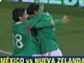 Terra y Fútbol Estelar presentan México vs Nueva Zelanda